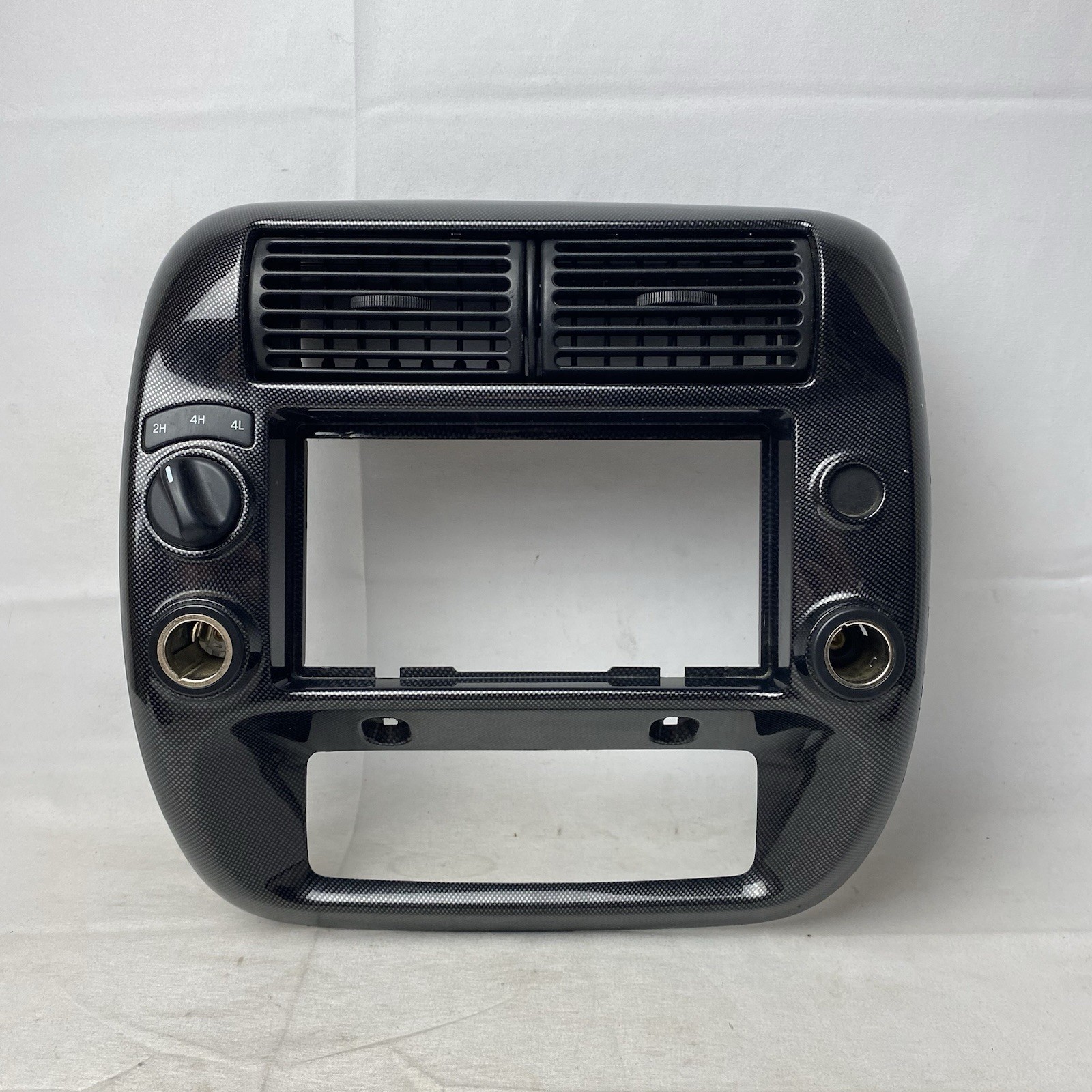 1995-2011 Ford Ranger Center Dash Radio Climate Bezel 4x4 Carbon Fiber ...