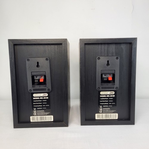Acoustic Solutions AV-21 diffusori da scaffale 8 ohm 50-90 watt nero piccolo UK - Foto 15 di 20
