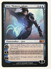 Jace, Memory Adept Magic 2012 (M12) Non-Foil MTG LP