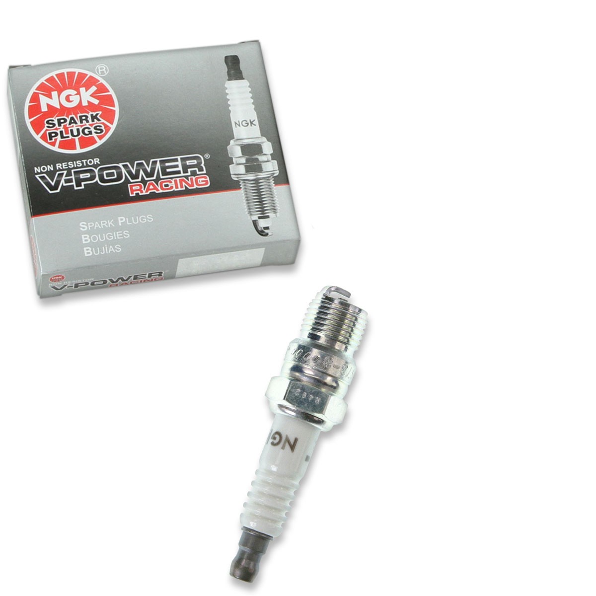 1pc NGK 3249 V-Power Racing R5673-8 Inboard Marine Spark Plug Tune Up Kit Se mj