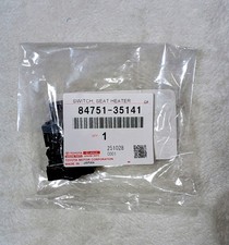 Interruptor de calefacción de asiento genuino OEM Toyota 84751-35141 control de asiento térmico 4 corredores