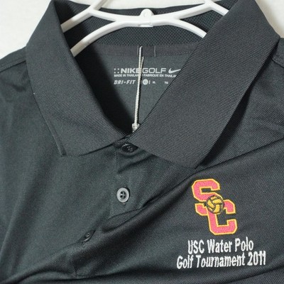 Nike Golf Dri-Fit Polo Shirt Men's XL USC Trojans Tournament 2011 Performance