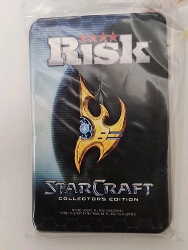 Risk Starcraft Collector's Edition Board Game 2012 Strategic Conquest - Picture 5 of 11