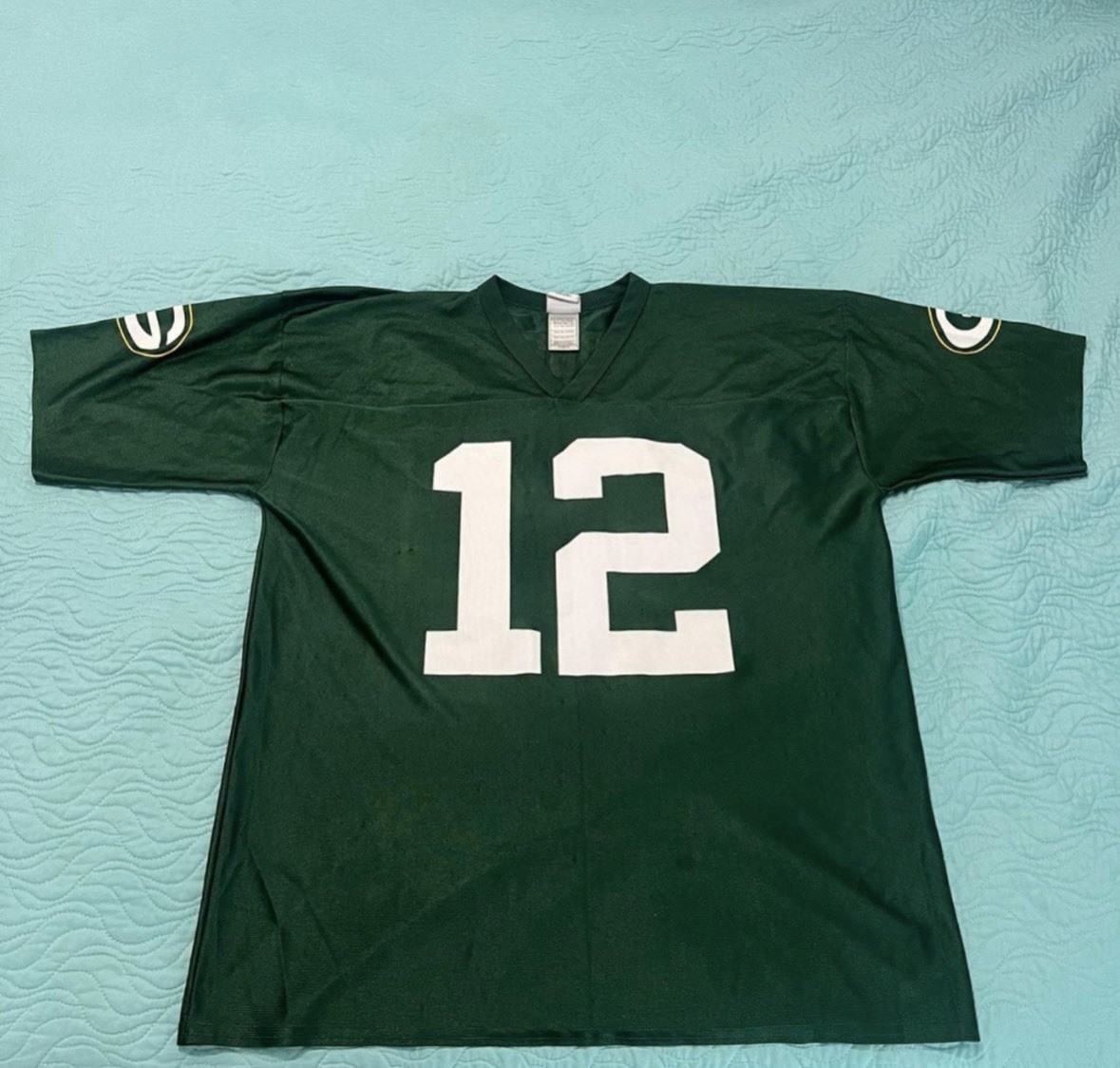 Green Bay Packers x NFL Team Apparel x Aaron Rodgers #12 Jersey size men’s XL thumbnail 2