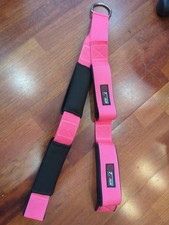 Weight Lifting Wrist Straps Wrist Wraps Weight Lifting Neoprene PINK aids