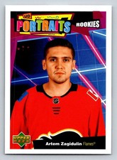 2020-21 Upper Deck UD Portraits #P88 Artem Zagidulin (ref 184272)