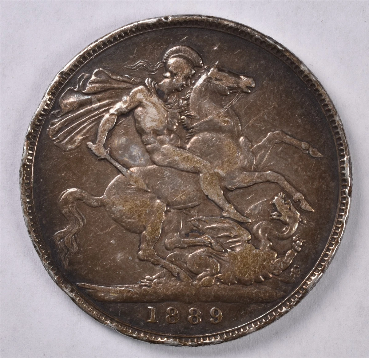 1889年 グレートブリテン クラウン銀貨 JCC | ジャパンコインキャビネット / イギリス 1935年 クラウン 銀貨