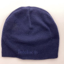 Timberland Blue with Blue Embroidery Winter Beanie Cap
