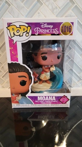Funko Pop Disney Princess Moana Small Crease On The Box