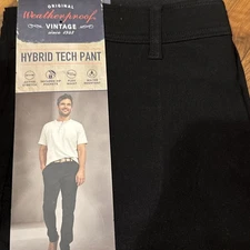 NEW Weatherproof Vintage Men's Hybrid Tech Pant Regular Taper Flex You Pick Size
