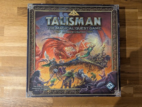 Talisman Board Game 4th Edition Core Game Complete