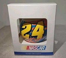 Jeff Gordon 24 Nascar Glass Bulb Ball Collectible Christmas Ornament New in Box