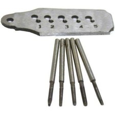 Mini Tap  Die Set with Screw Plate Jewelers Design Repair Tool 1.4mm to 1.6mm