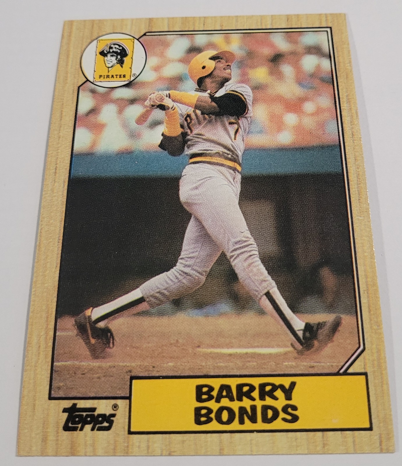 1987 Topps #320 Barry Bonds RC Pittsburgh Pirates