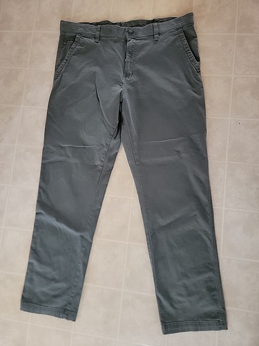 Weather Proof Pants Men's Straight Leg, Size 40x32, Olive, beetle