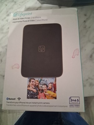 Lifeprint 3x4.5 Portable Photo AND Video Printer for iPhone and Android