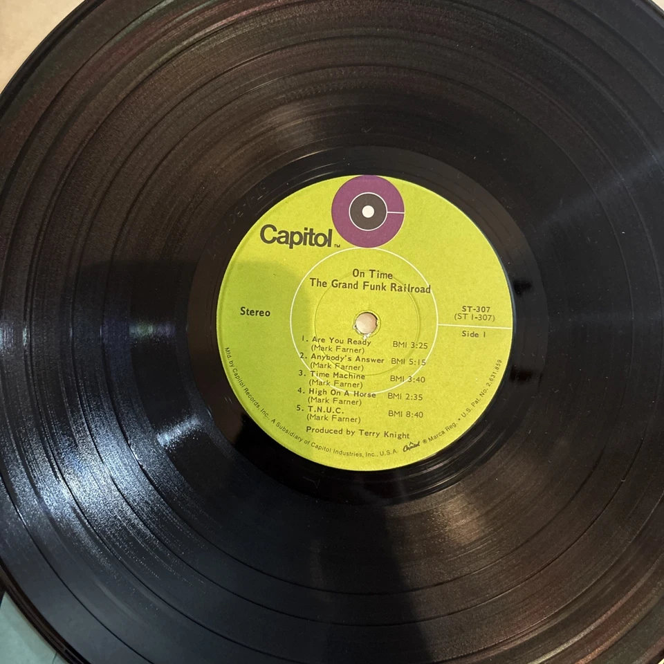 Grand Funk Railroad – On Time  EX  Vinyl LP104 Foto 2 de 4