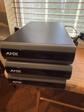 Lot of 3 AMX NXS-NMS NetModule Shells Panja PSN6.5 Power Supply NetLinx System