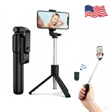 Remote Selfie Stick Tripod Phone Desktop Stand Desk Holder For iPhone/Samsung US
