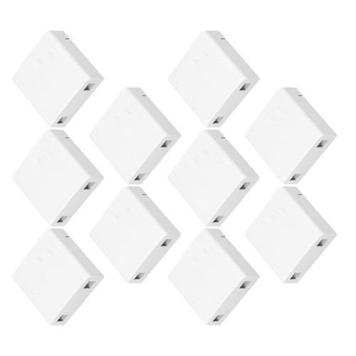 10Pcs 2 Ports SC Fiber Optics Optical Termination Distribution Protection Box W