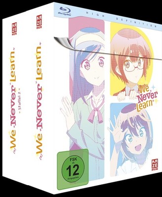 We Never Learn - Gesamtausgabe - Staffel 1&2 Blu-ray  *NEU*OVP*