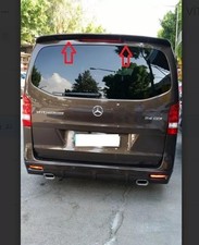 Cappafe kompatibel mit Heckklappe Dachspoiler Mercedes Vito W447 2014-2020