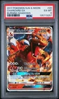 2017 POKEMON SUN & MOON BURNING SHADOWS #20 CHARIZARD GX PSA 6