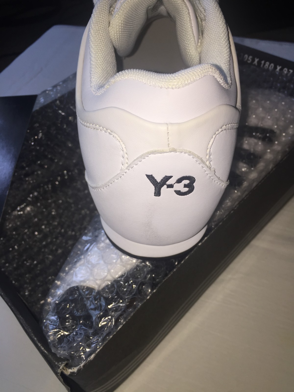 NIB ADIDAS "Y3" YOHJI YAMAMOTO BOXING SNEACKERS. SIZE 9.0 image 10