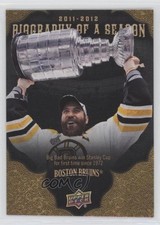 2011-12 Upper Deck Biography of a Season Zdeno Chara #BOS3 HOF t3w