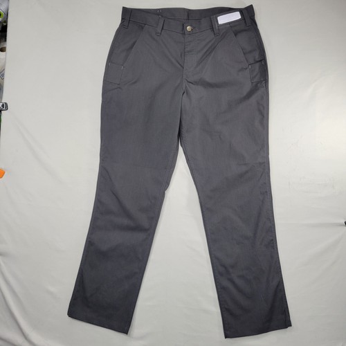 Carhartt Rugged Flex Herren 36x32 Relaxed Fit Grau Work Utility Hose Robust