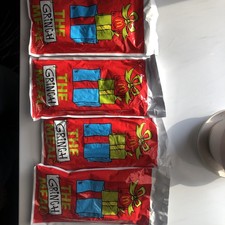2025 McDONALD'S Grinch Socks Christmas Adult Happy Meal Set