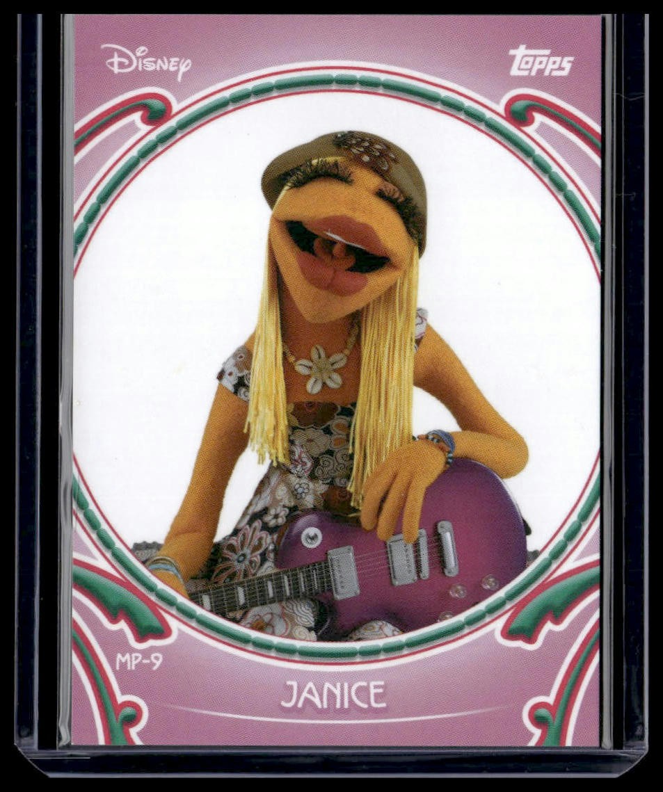 2026 Topps Disney Neon #MP-9 Janice The Muppets Puzzle