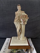 Vintage Italian Porcelain Figurine Titled A.D.L. Vittorio Tessaro Signed