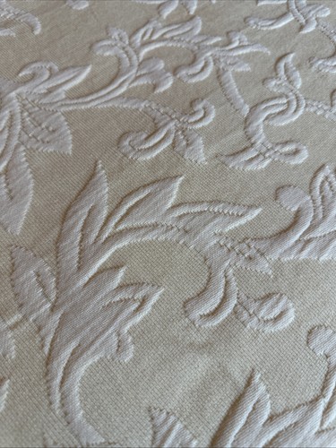 JCPenney Matelasse Queen Decke Überwurf Kissen Set Buttercreme Baumwolle überbacken - Bild 21 von 23