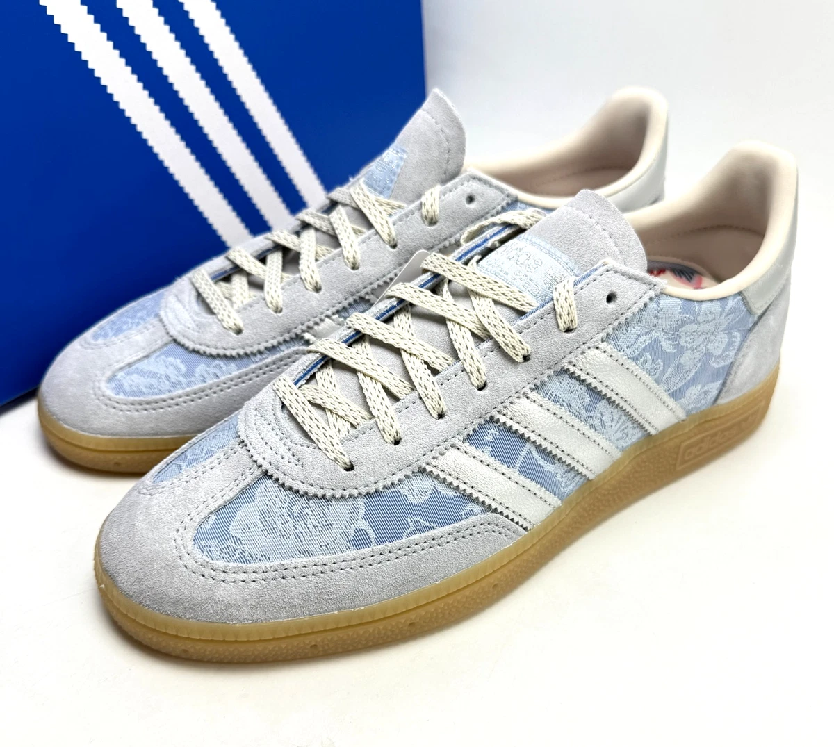 adidas gazelle silver green womens Samba OG Womens Lifestyle Shoes (White/Halo Blue)