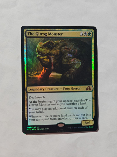 MTG FOIL The Gitrog Monster Shadows over Innistrad Magic the Gathering