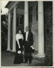 1960 Press Photo Civic Leader William W. Bland and his wife - hca68871
