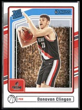 2024 Panini Donruss Donovan Clingan #223 Red/White/Blue