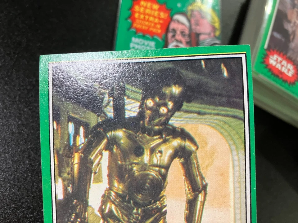 1977-78 Topps STAR WARS Green Series 4 complete set of 66 cards Near Mint #207 - Image 2 of 4