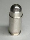 .999 Silver Bullet 1 Oz 45 Caliber 9MM Bullion Art Bar Round