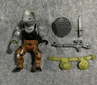Rocksteady HARD HEAD 100% Complete Teenage Mutant Ninja Turtles 1988 Playmates