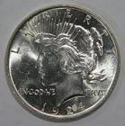 PEACE DOLLAR $1 90% SILVER 1924 P U.S. MINT COIN PHILADELPHIA UNC 🌈⭐🌈