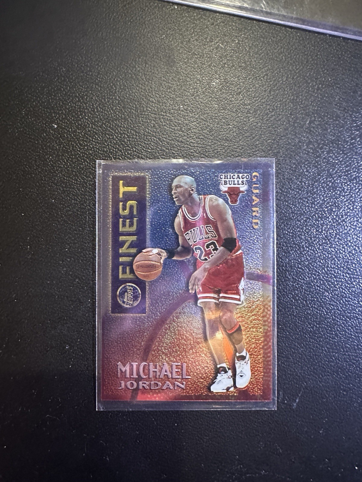 その他 Jordan 1995 Topps Finest Mystery Michael Jordan 1995-96 Topps Mystery Finest Borderless Card