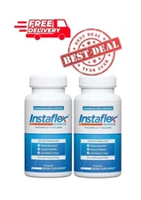 2 Bottles INSTAFLEX Advanced Joint Relief Supplement 2(30ct) Best Relief