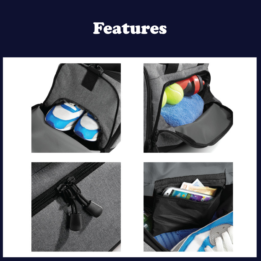 Personalised Football Holdall Kids School Boys Girls PE Sports Gym Shoe Kit Bag image 4