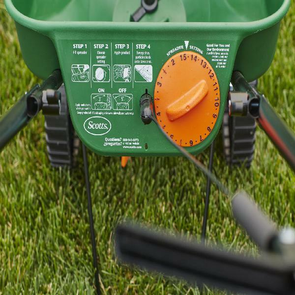 Scotts Turf Builder EdgeGuard Mini Lawn Fertilizer Spreader | eBay UK
