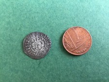 Hammered silver coin. Edward I penny