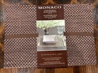 Vinyl place mats Brown (2) 8 pcs