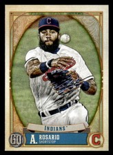 2021 Topps Gypsy Queen Amed Rosario #278 Cleveland Indians Baseball Card