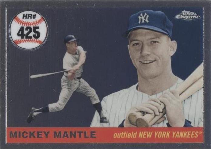 2008 Topps Chrome - Mickey Mantle #MHRC425 - 1 of 1